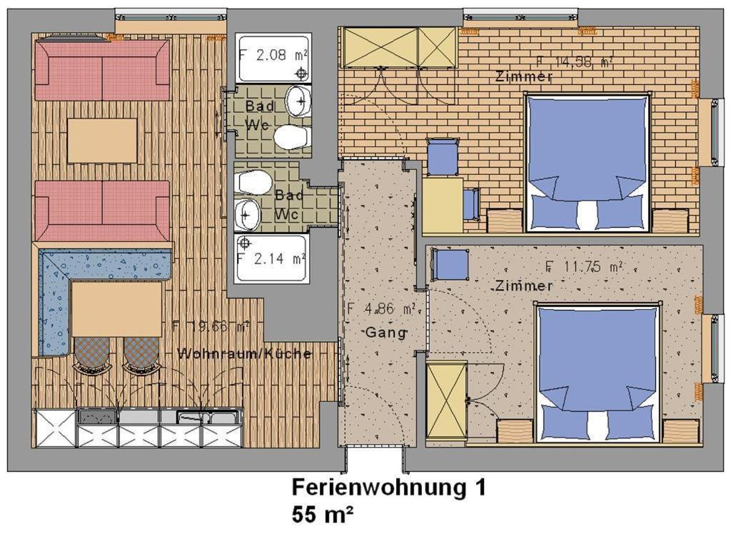 Ferienwohnungen Foidlhof Hochfilzen Eksteriør billede